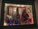 The Lemoore Flower Shop was judged as having the best window display during the annual Holiday Stroll.